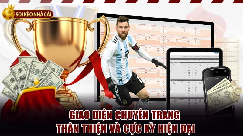 Giao diện chuyên trang thân thiện và cực kỳ hiện đại